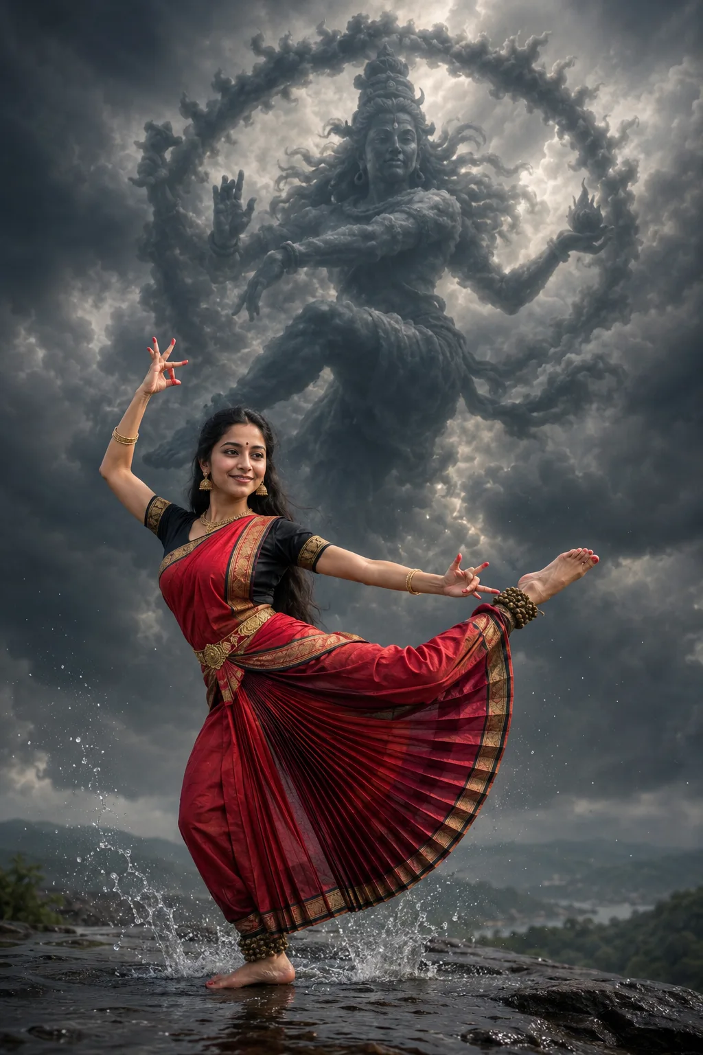 Bharatanatyam prompt