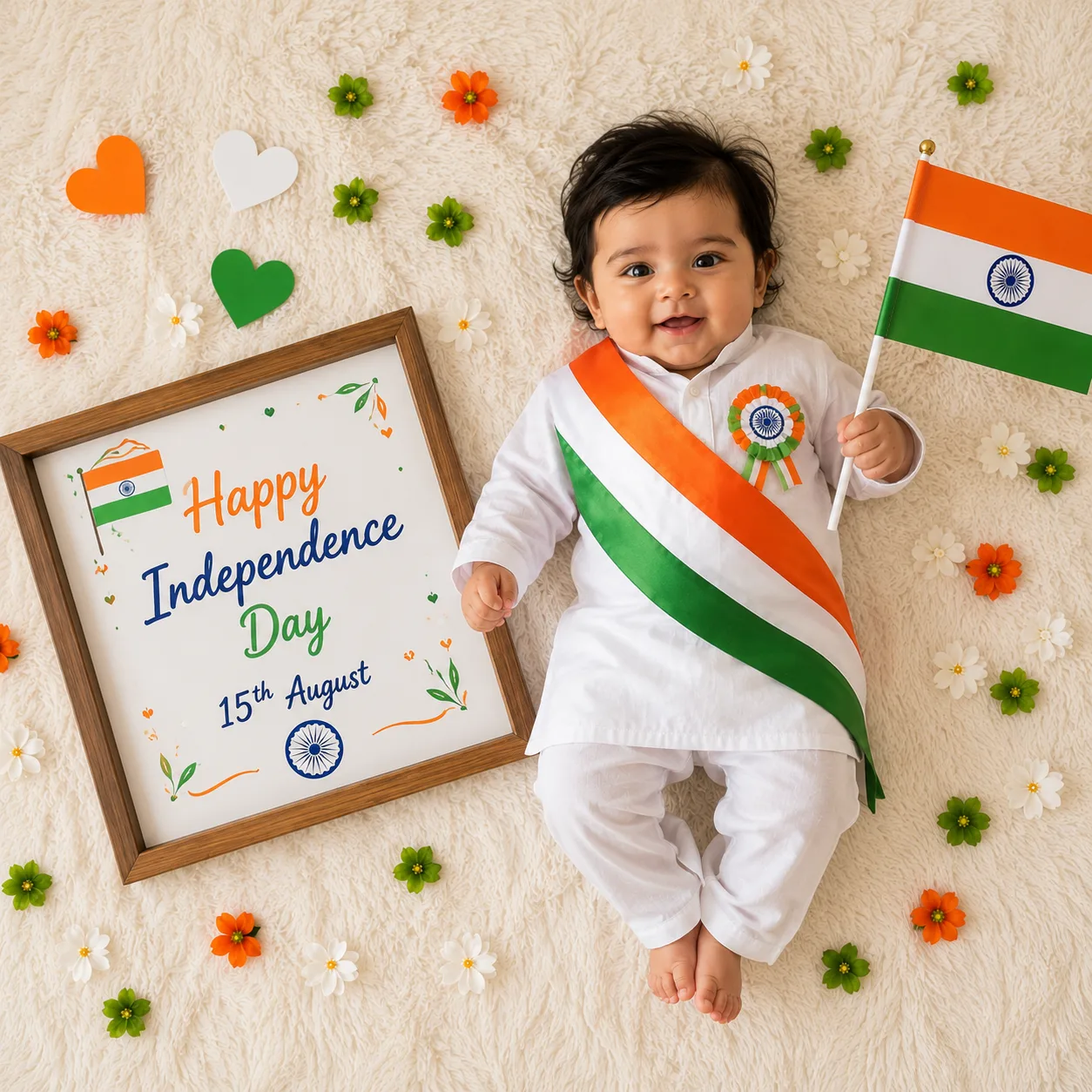 Baby boy independence day prompt